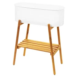 Wingart Hochbeet Gloria weiß 60 x 30 x 80 cm