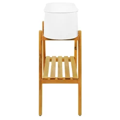 Wingart Hochbeet Gloria weiß 60 x 30 x 80 cm