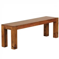 Esszimmer-Sitzbank „Sheesham“, 140x35 cm*Wohnling Outlet