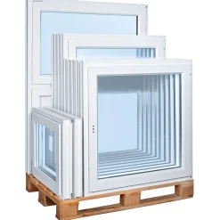 Wohnraumfenster Q 71 Premium Serie 3-Fach Verglasung 90 x 135 weiß DL* Clearance
