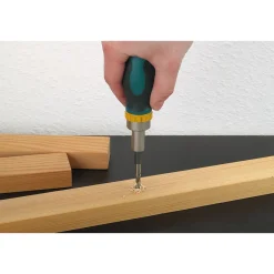 Mini-Handschraubendreher mit Ratschenfunktion*Wolfcraft Hot