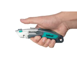 Profi-Dual-Sicherheitsmesser mit Trapezklinge*Wolfcraft Sale