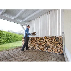 Stapelhilfe Modular XXL für Brennholz^Wolfcraft Hot