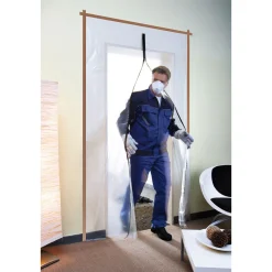 Staubschutztür 1250 mm 3- teilig^Wolfcraft New