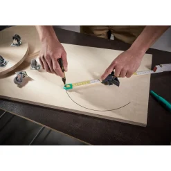 Wolfcraft Streichmaß für Zollstöcke