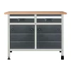 Wolfcraft Werkbank WWS620 mit 2 Schubladen