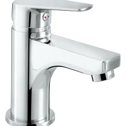 WT-Armatur Sayo chrom mit Keramik- KartuscheSchaftbefestigung u.Ablaufgar.