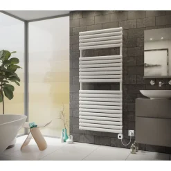 Ximax Elektrischer Handtuchwärmer Nestor 1802 x 600 mm 900 Watt Typ 7 Weiß