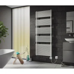 Ximax Elektrischer Handtuchwärmer Tec Duplex 1838 x 600 mm 600 Watt Typ 7 Weiß