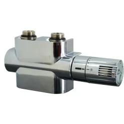 Heizkörper Zubehör Mittenanschlussgarnitur Multiblock-Set Universal Chrom*Ximax Hot