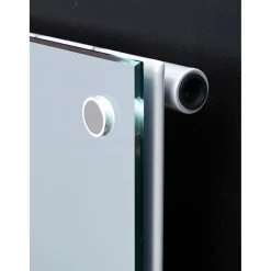 Ximax Raumheizkörper P1/G 1800 x 445 mm 616 Watt Mittenanschluss Glas Schwarz