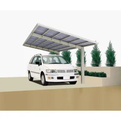 Ximax Carport Alu Linea 110 Edelstahl-LookSL und SB