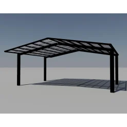 Ximax Carport Alu Linea 110 M Schwarz