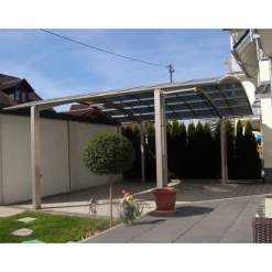 Carport Alu Portoforte 80 M-Ausführung Edelstahl-Look^Ximax Sale