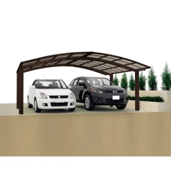 Carport Alu Portoforte 110 M-Ausführung Mattbraun^Ximax Hot