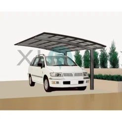 Carport Alu Portoforte 110Mattbraun SL und SB*Ximax Best
