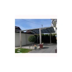 Ximax Carport Alu Portoforte 110 M-Ausführung Edelstahl-Look