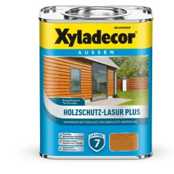 Holzschutz-Lasur Plus Nussbaum 0,75 L^Xyladecor Discount