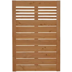 Zaunserie Aalborg Stufenelement 90 x 141 cm Douglasie kirschbaumfarben lasiert* Hot