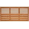 Zaunserie Aalborg Zaunfeld 180 x 90 cm Douglasie kirschbaumfarben lasiert^ Clearance