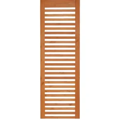 Zaunserie Aalborg Zwischenstück 60 x 180 cm Douglasie kirschbaumfarben lasiert