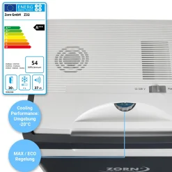 Akku-Kühlbox ZE32 30 L 12/230 V grau*Zorn Outlet