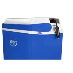 Kühlbox Z24 21 L 12 V weiß-blau*Zorn Discount