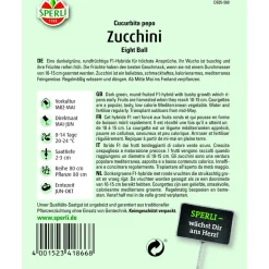 Zucchini Eight Ball^ Hot