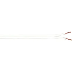 Zwillingsleitung XYFAZ-H 2 x 0,75 weiß 5 m